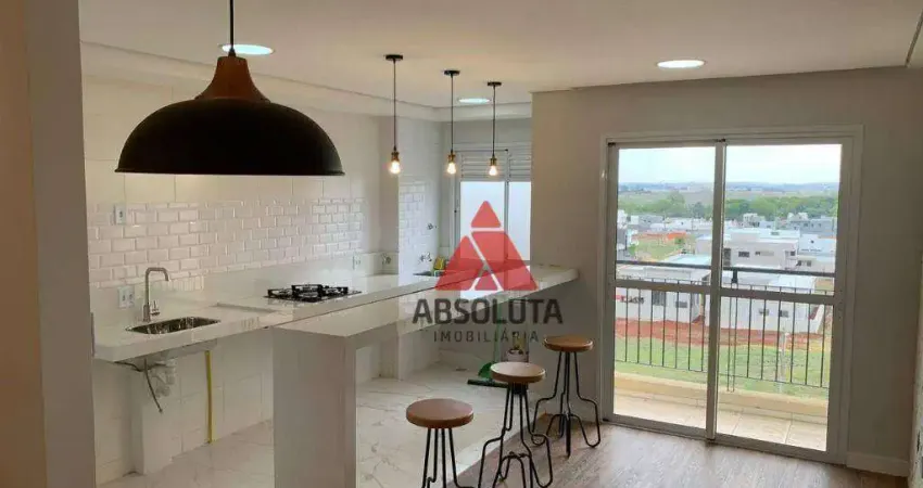 Apartamento com 2 dormitórios à venda, 55 m² por r$ 350.000,00 - jardim firenze - santa bárbara d'oeste/sp