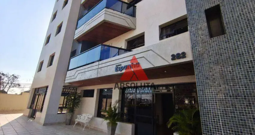 Apartamento com 3 dormitórios à venda, 126 m² por r$ 600.000,00 - jardim paulista - americana/sp