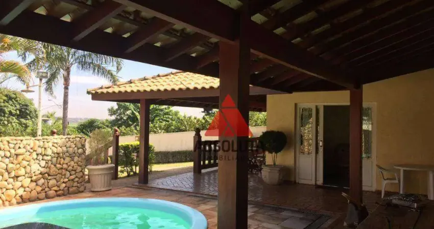 Chácara com 3 dormitórios à venda, 1000 m² por r$ 850.000,00 - chácaras acapulco - nova odessa/sp