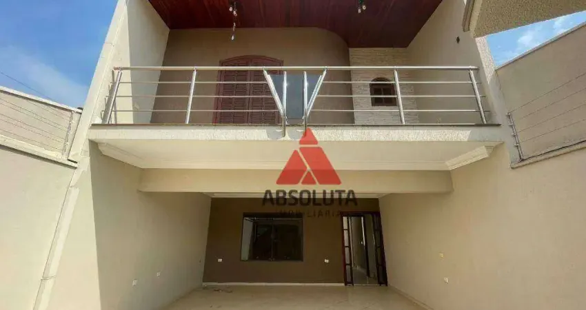 Casa com 4 dormitórios para alugar, 215 m² por r$ 3.800/mês - parque nova carioba - americana/sp