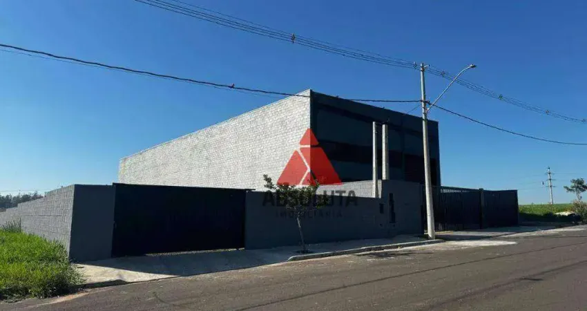 Galpão para alugar, 750 m² por r$ 12.000/mês - industrial jair faraone zanaga lll - americana/sp