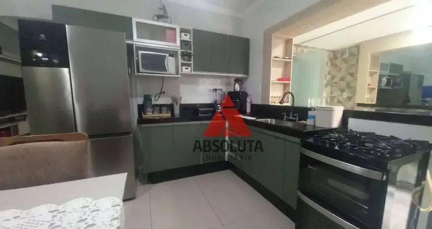 Casa com 2 dormitórios à venda, 139 m² por r$ 460.000 - parque residencial jaguari - americana/sp