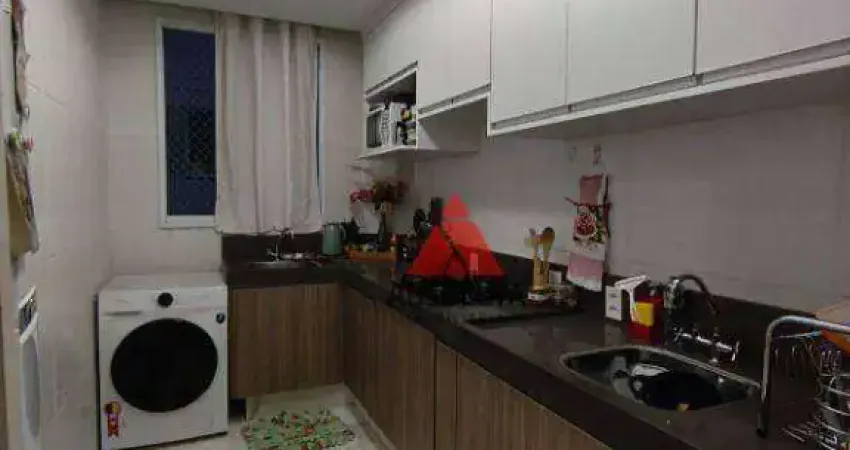 Apartamento com 2 dormitórios à venda, 44 m² por r$ 220.000,00 - jardim rosemary - santa bárbara d'oeste/sp