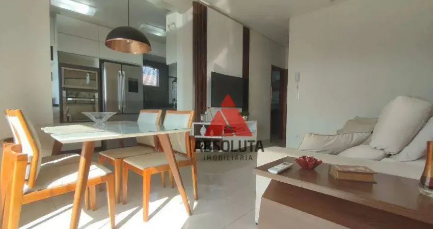 Apartamento com 2 dormitórios à venda, 65 m² por r$ 375.000,00 - parque universitário - americana/sp