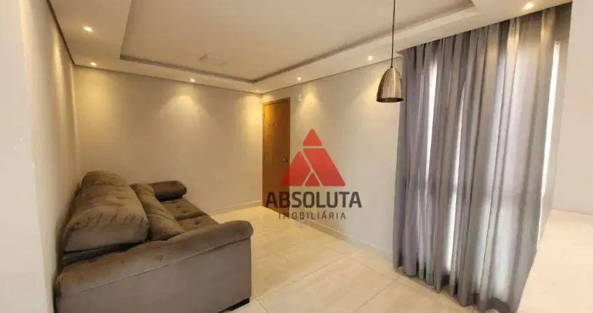 Apartamento com 2 dormitórios, 42 m² - venda por r$ 178.000,00 ou aluguel por r$ 1.375,00/mês - jardim bertoni - americana/sp