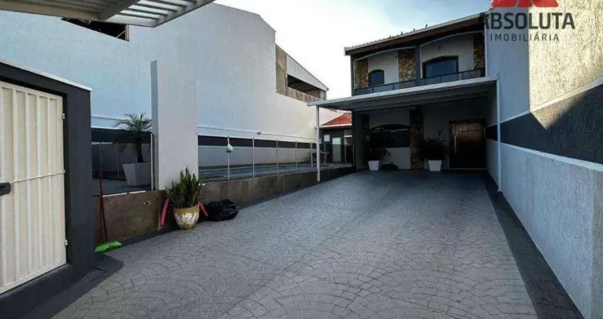 Casa com 3 dormitórios para alugar, 220 m² por r$ 6.300/mês - parque novo mundo - americana/sp