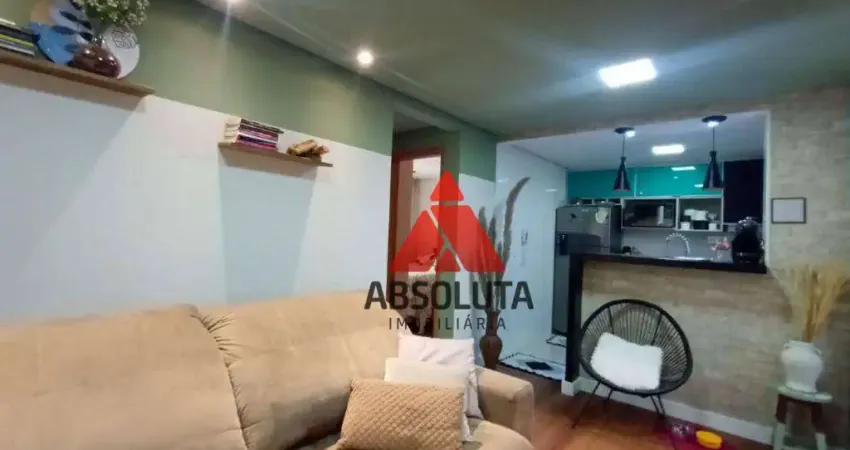 Apartamento com 2 dormitórios para alugar, 43 m² por r$ 1.734,51/mês - jardim terramérica i - americana/sp