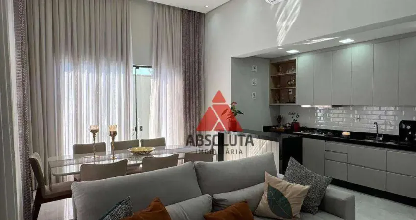 Casa moderna para locação, com planejados por r$8.500/mês pronta para morar em americana - sp