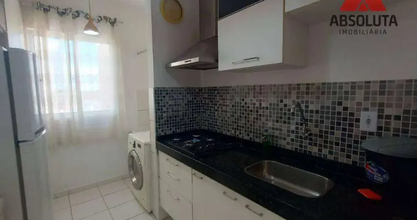 Apartamento Mobiliado com 3 Quartos para alugar, 65 m² por R$ 1.750/mês - Parque Universitário - Americana/SP