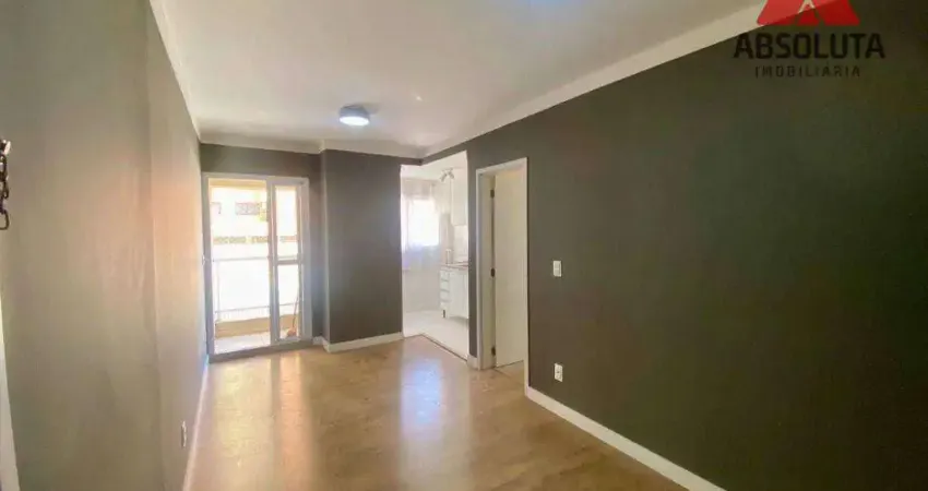 Apartamento com 3 dormitórios para alugar, 113 m² por R$ 2.499,15/mês - Centro - Americana/SP