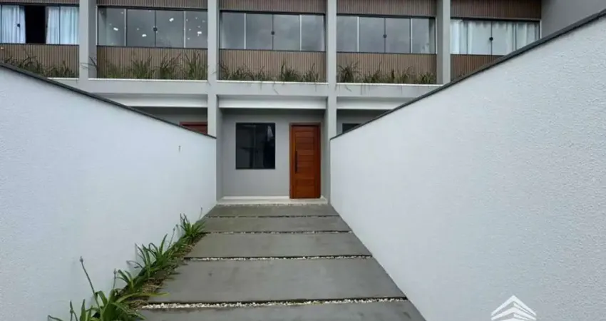 Geminado para venda em joinville, jardim iririú, 2 dormitórios, 2 banheiros, 2 vagas