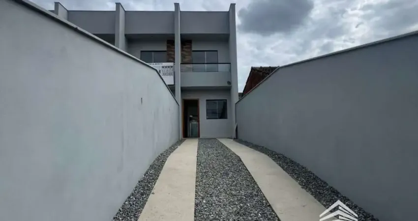 Geminado para venda em joinville, itaum, 2 dormitórios, 2 banheiros, 2 vagas