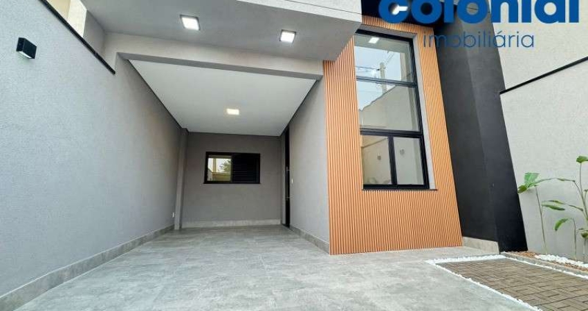 Casa nova térrea  à venda em Jundiaí-SP, Jardim Vale Verde, 3 quartos, 1 suíte, 2 salas, 2 banheiros, 2 vagas, 93m²!
