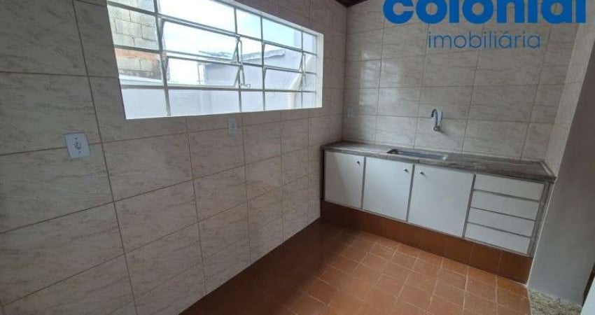 Casa para locação em Jundiaí-SP, Vila Vianelo: 1 quarto, 1 sala, 1 banheiro, 50m² de área - Imperdível oportunidade!