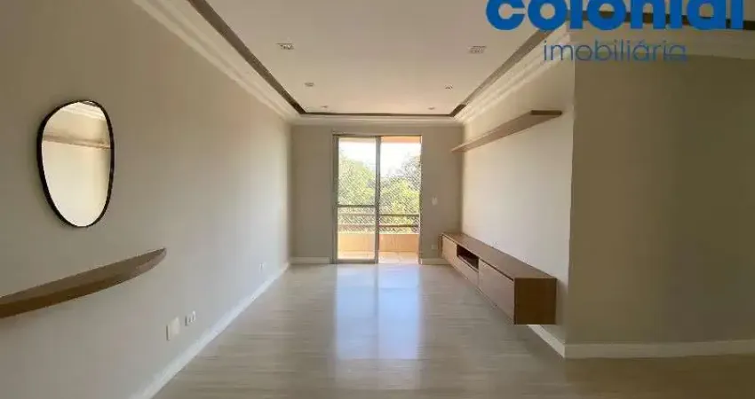 APARTAMENTO COM 3 DORMITÓRIOS SENDO 1 SUÍTE REPLETO DE PLANEJADOS COM 1 VAGA COBERTA.JARDIM TAMOIO, JUNDIAÍ.