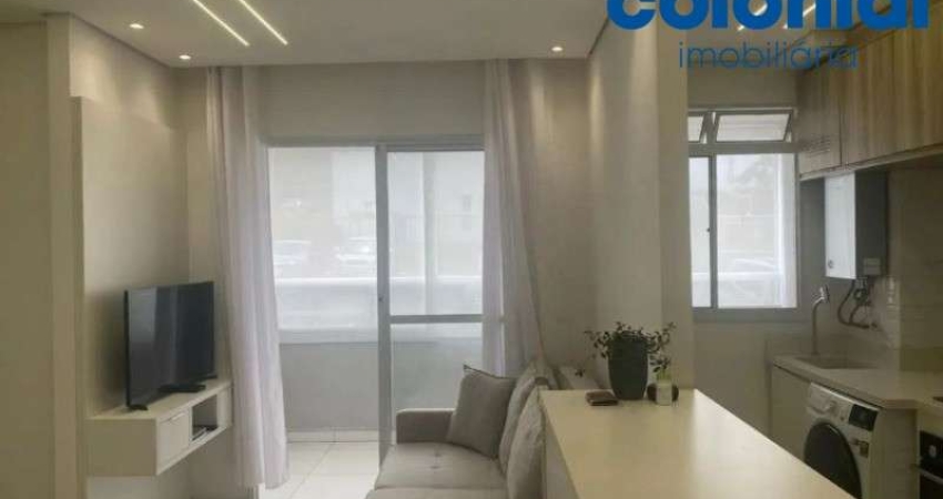 APARTAMENTO A VENDA MOBILIADO, PRONTO PARA MORAR, COM 3 DORMITÓRIOS SENDO 1 SUÍTE COM VARANDA E 1 VAGA DE GARAGEM.JARDIM CARLOS GOMES, JUNDIAÍ.