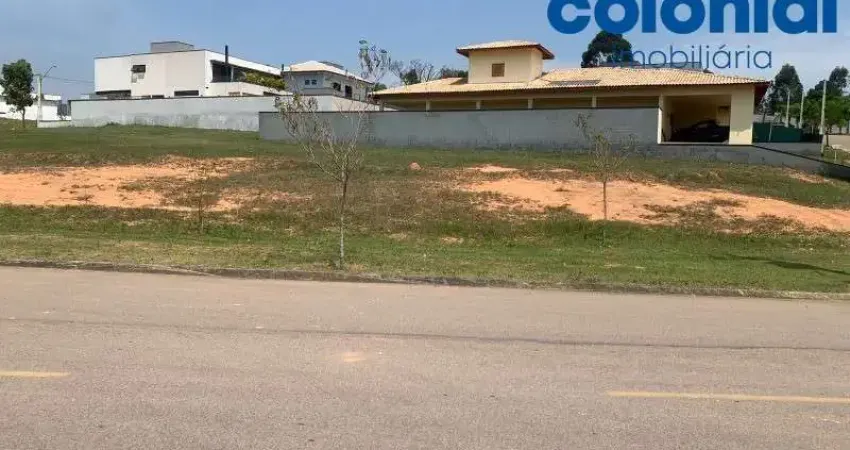 Terreno plano com 1095m em condomínio de alto padrão com lazer completo próximo a serra do japi