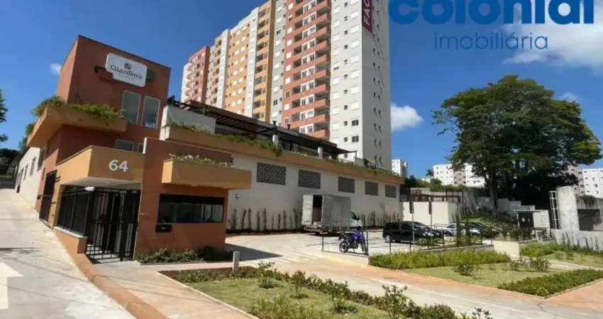 Apartamento 2 quartos sendo 1 suíte e vaga coberta no giardino colonia em jundiaí