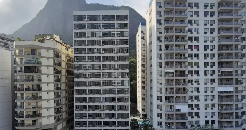 Excelente apartamento 2 quartos com vista cristo no humaitá