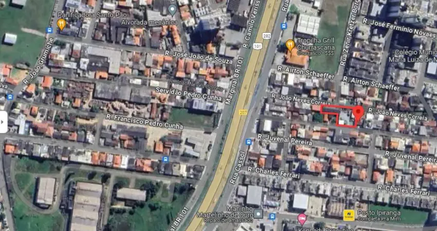 Terreno à venda na Francisco Pedro Cunha, Kobrasol, São José