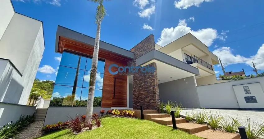 Casa em condomínio fechado com 3 quartos à venda na Rodovia SC-281, 1, Sertão do Maruim, São José