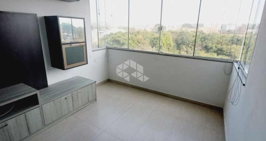 Apto dois dormitórios com suíte e vaga escriturada no bairro camaquã