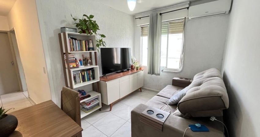 Apartamento dois dormitórios com infraestrutura e vaga de garagem