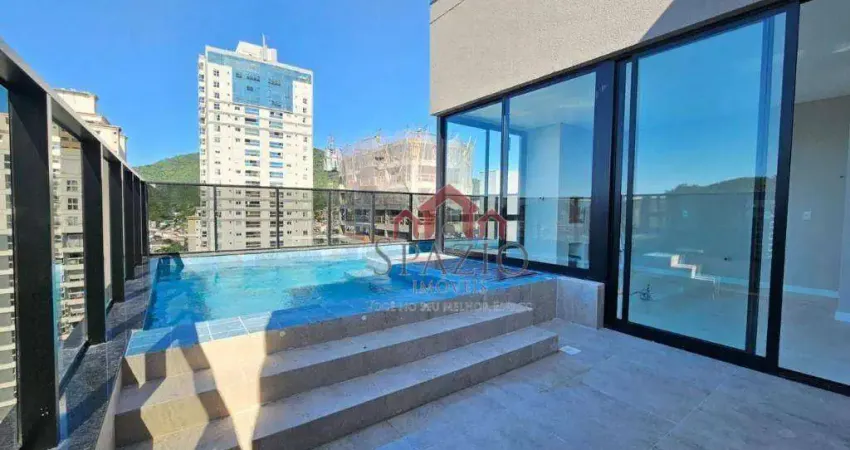 Cobertura TRIPLEX com 3 suítes, 320 m² - venda por R$ 4.900.000 ou aluguel por R$ 23.050/mês - Fazenda - Itajaí/SC