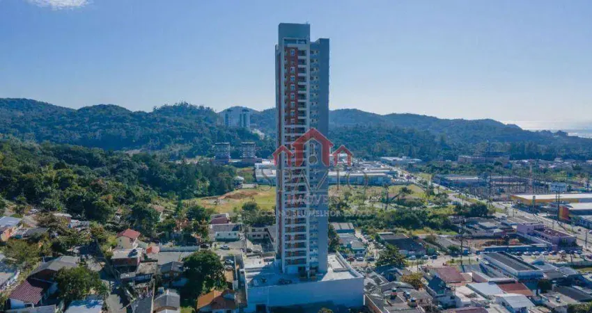 Apartamento com 3 dormitórios à venda, 76 m² por R$ 1.525.523,73 - Praia Brava - Itajaí/SC