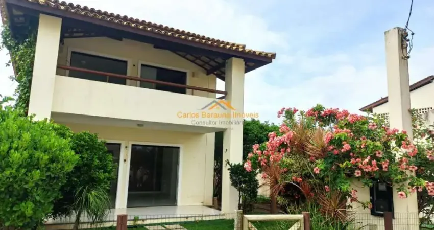 Casa duplex 5/4 com grande área externa condominio próximo genesis Stella Maris