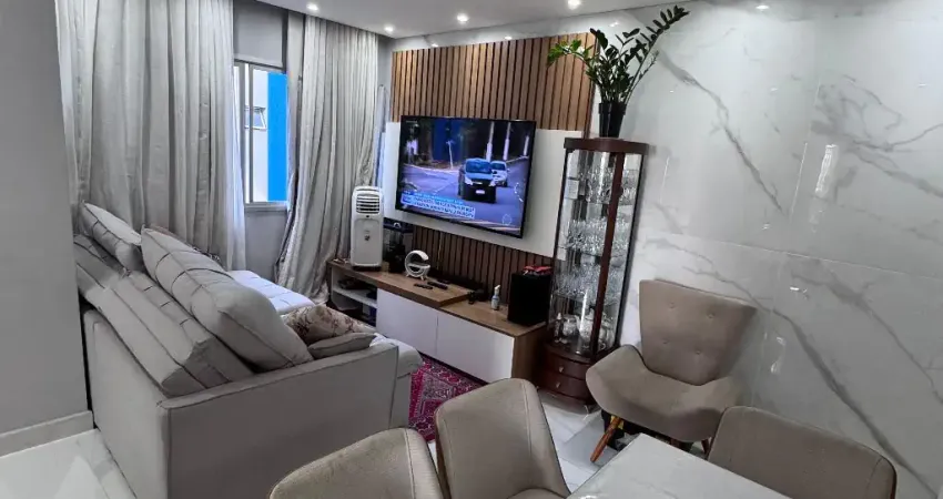 Apartamento Cond.  Residencial Carlos Gomes na Vila Lutécia à venda | Santo André - Sp