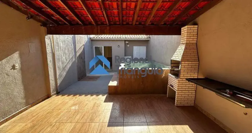 Casa à venda, 3 quartos, 2 vagas, recreio dos bandeirantes - uberaba/mg