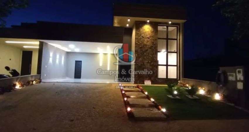 Casa Terrea com 3 Suites e Area Gourmet Apresentamos esta excelente casa terrea, projetada para oferecer conforto, sofisticacao e funcionalidade. Com espacos amplos e bem distribuidos, o imovel propor