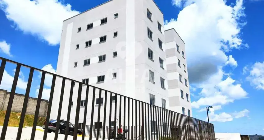 Apartamento à venda, no residencial santa helena, em barbacena, santa cecília, com 2 quartos, 52m²