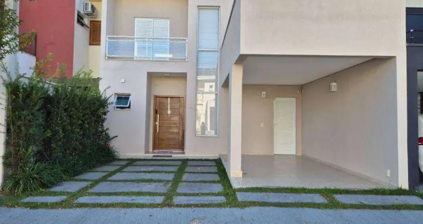 Sobrado com 3 dormitórios para alugar, 163 m² por R$ 7.000/mês - Condomínio Montreal Residence - Indaiatuba/SP