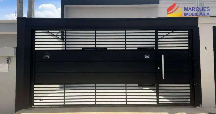 Casa com 3 dormitórios, sendo 1 suíte à venda, 95 m² por R$ 830.000 - Vila Vitória II - Indaiatuba/SP