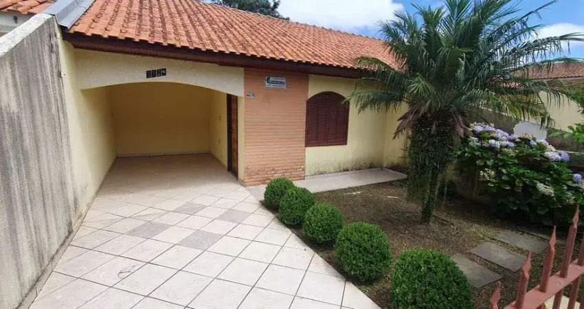 Casa para locação em ponta grossa, jardim carvalho, 3 dormitórios, 1 banheiro, 1 vaga