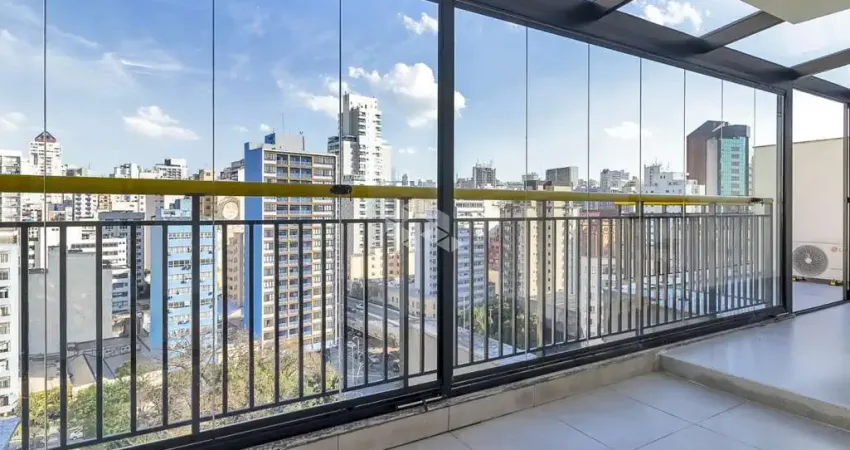 Apartamento reformado no centro - edificio smart santa cecilia- sp
