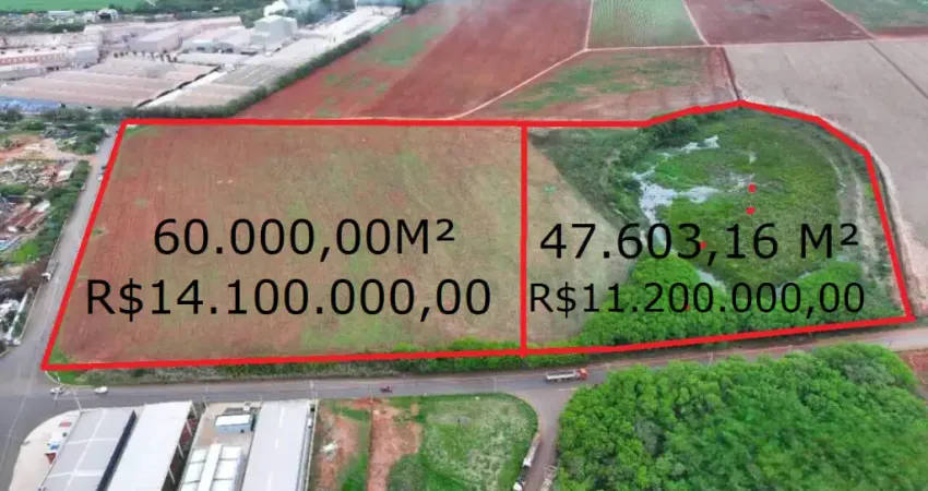 TERRENO COM 47.603,16M² NO DISTRITO INDUSTRIAL UNINORTE EM PIRACICABA