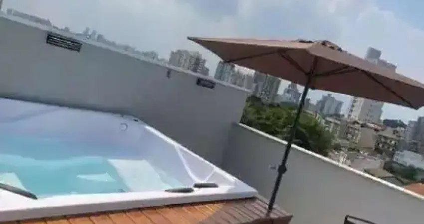 Cobertura com 2 quartos à venda na Rua Odilon Braga, 164, Vila Scarpelli, Santo André