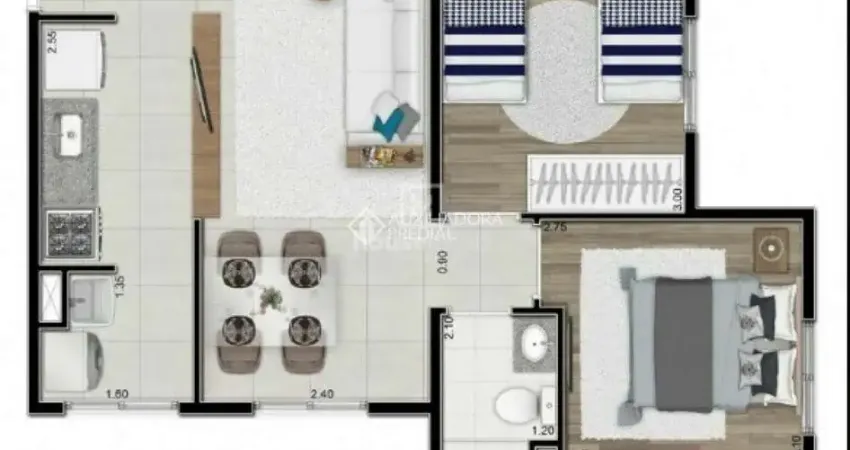 Apartamento com 2 quartos à venda na Avenida Rio de Janeiro, 611, Jardim Diogo, Guarulhos