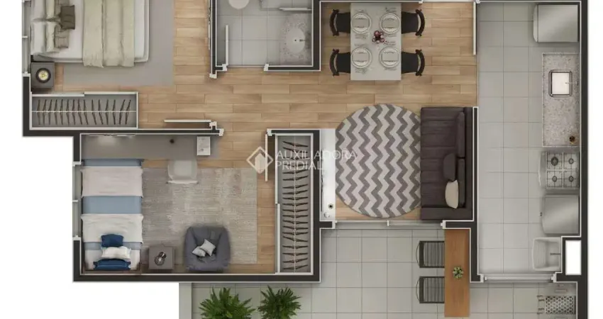 Apartamento com 2 quartos à venda na Marechal Canrobert Pereira da Costa, 200, Catiapoa, São Vicente