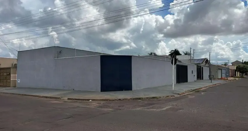 Área de lazer mais barracão á venda no bairro tijuca em campo grande- ms