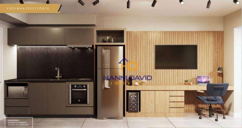Studio c/ serviços!! 1 dormitório à venda, 1 vaga - 46 m² por R$ 658.000 - Vila Clementino - São Paulo/SP
