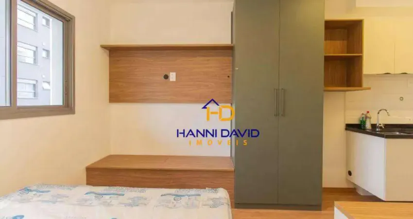 Apartamento com 1 dormitório, 21 m² - venda por R$ 450.000,00 ou aluguel por R$ 3.470,00/mês - Paraíso - São Paulo/SP