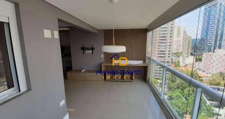 Apartamento a venda novo paraíso mobiliado e planejado varanda gourmet 2 dormitórios 1 suíte 2 vagas ao lado tênis clube paulista .600 m ao metrô.