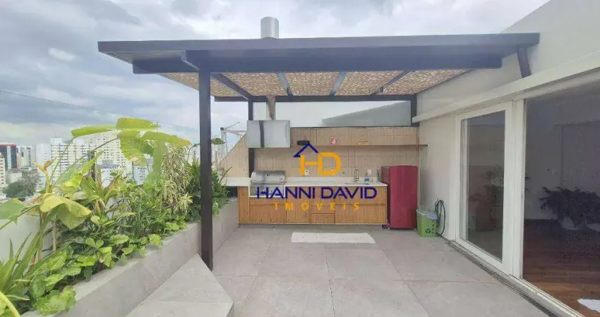 Cobertura com 2 dormitórios,. Terraço Gourmet com churrasqueira. Vila Mariana