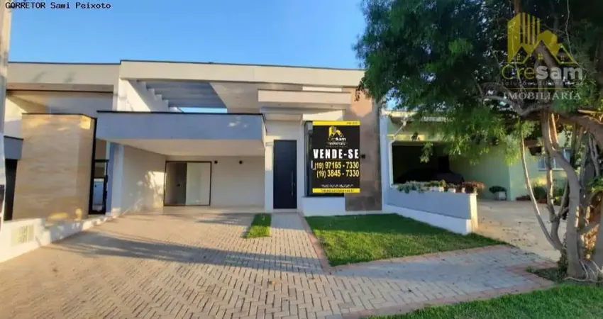 Casa em Condomínio para Venda em Monte Mor, Jardim Itapoan, 3 dormitórios, 3 suítes, 4 banheiros, 4 vagas