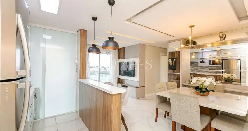 Apartamento com 74m², 3 quartos sendo 1 suíte à venda no bairro novo mundo.