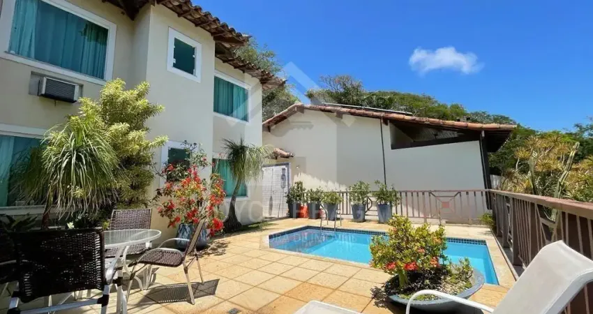 Casa 4 suítes à venda em condomínio fechado com piscina privativa – perto da praia de geribá, búzios